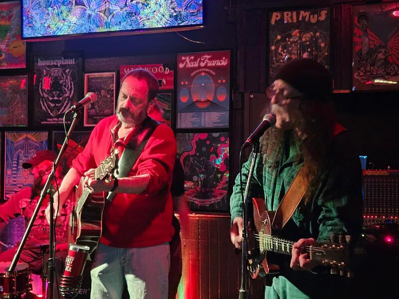 The Pranksters performing live